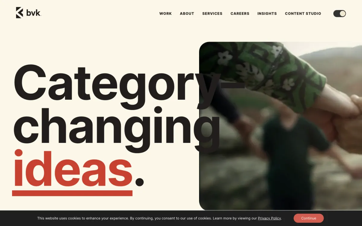 BVK homepage, captured September 28, 2026